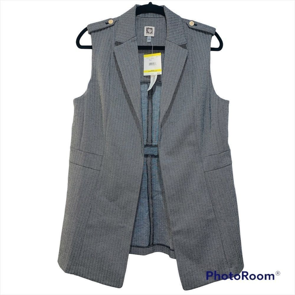 NWT ANNE KLEIN JACKET VEST